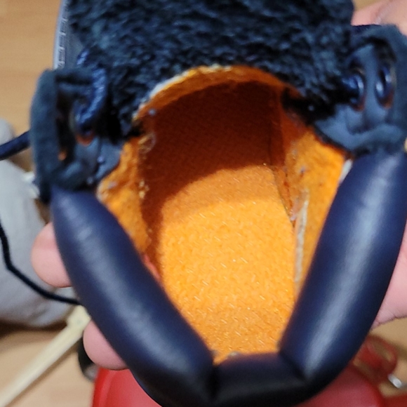 Navy blue Toddler Timberlands - Picture 10 of 11